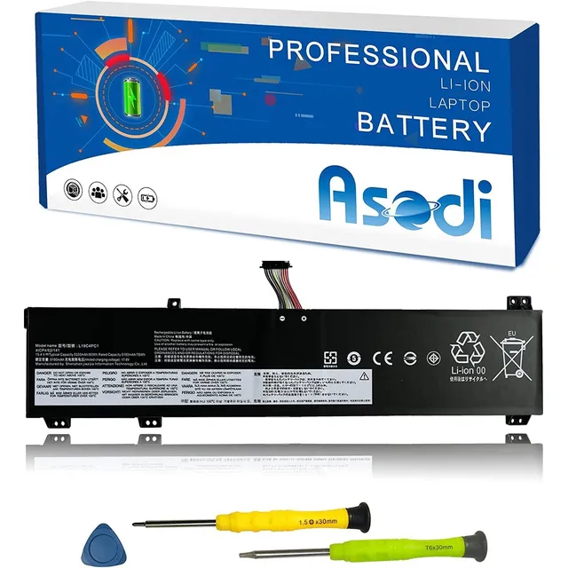 Bateria Notebook Lenovo L19c4pc1 L19m4pc1 Sb10w86193 Sb10w86