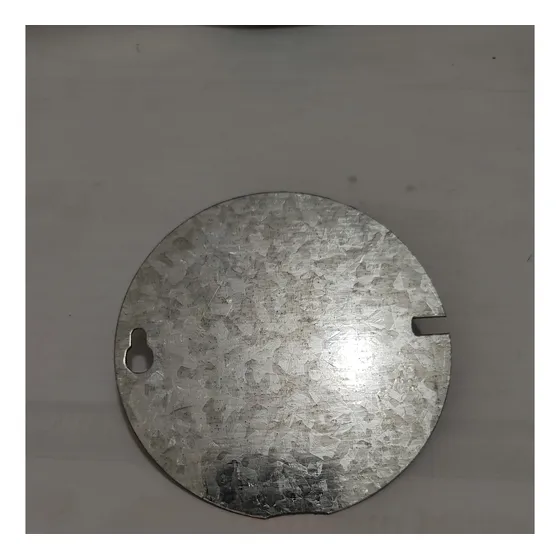 Tapa Ciega Metálica Redonda (pack De 4 Unidades).