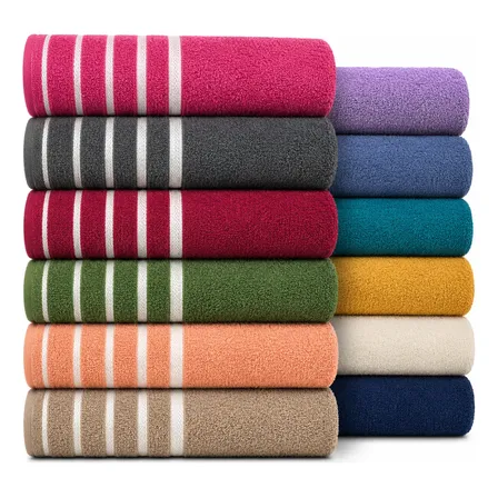 Kit 5 Toalhas De Banho 100% Algodão 68x125cm - Promoção