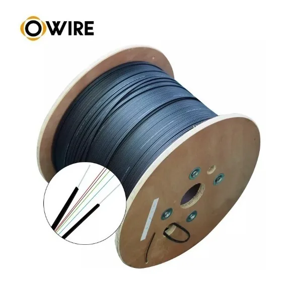 Cable Fibra Optica Ftth Drop 2 Hilo 1 Km Con Mensajero