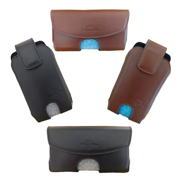 Estuche Funda De Cuero Cinto Para Doogee Antirrobo Cinturón