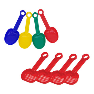 8 Palas De Arena, Juguete Con Mango Corto, Cuchara De Arena, 8 Palas De Arena, Juguete Con Mango Corto, Cuchara De Arena,