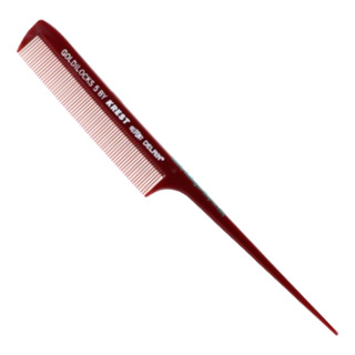 Pente Krest 5by Para Mechas Cabo Fino Profissional Vermelho Pente Krest 5by Para Mechas Cabo Fino Profissional Vermelho