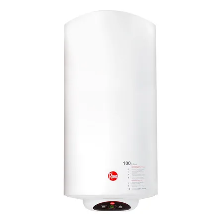 Termo Eléctrico Digital Rheem 100 Litros Mural Color Blanco