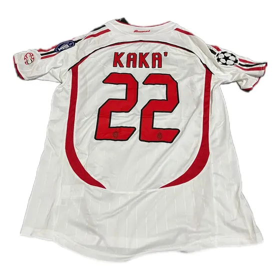 Camiseta Milan Retro 06/07 Kaká Champions Playera
