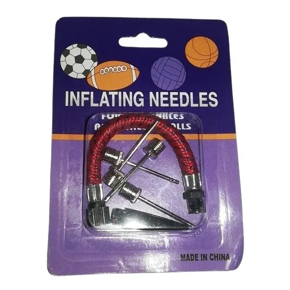 Set De Aguja Para Inflar Balones Al Mayor Y Detal Oferta