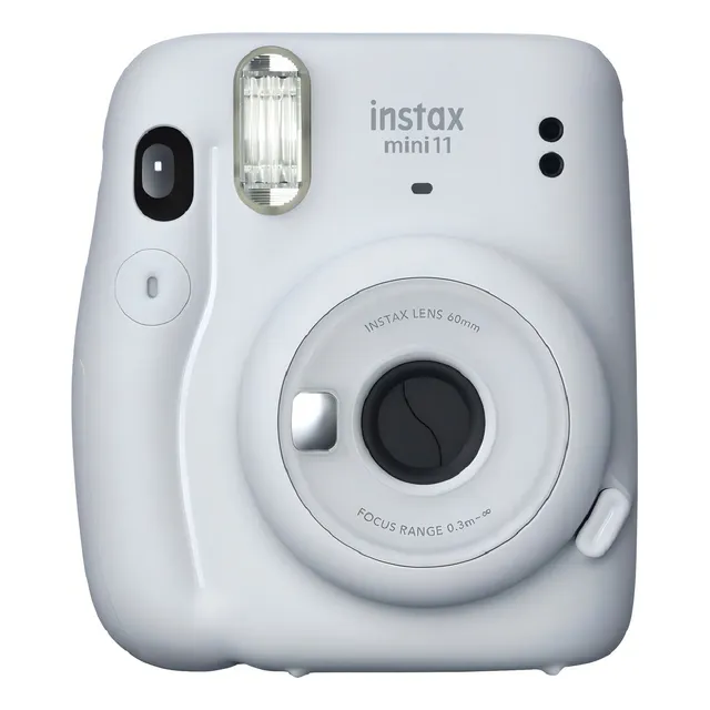 Cámara instantánea Fujifilm Instax Mini 11 + 20 Láminas blanca