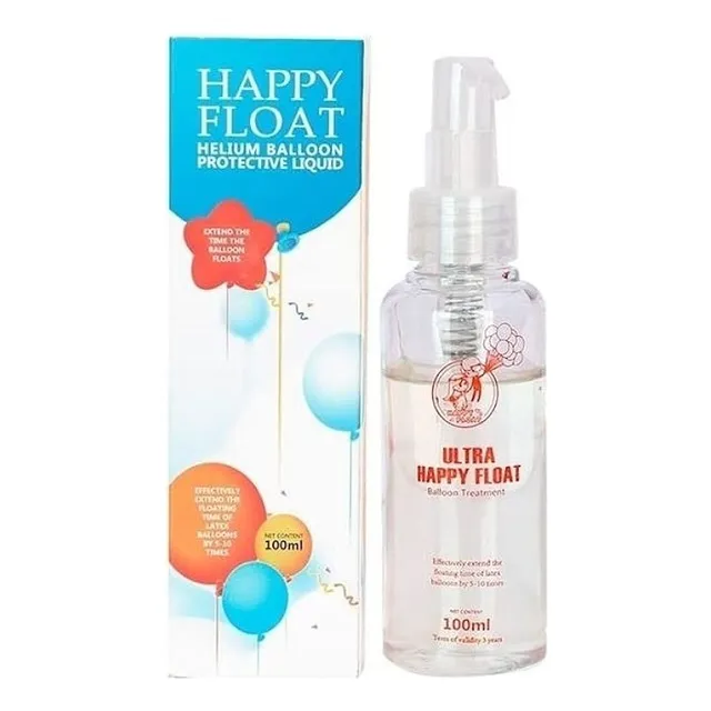 Happy Float Gel Para Globos Con Helio Bombas Fiesta Hi Float