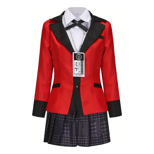 Disfraz Yumeku Kakegurui  100% Poliéster Cosplay