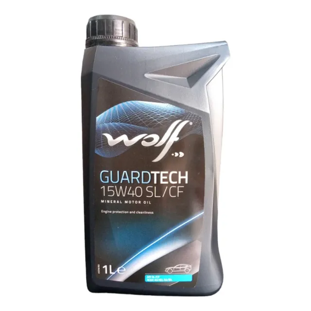 Aceite 15w40 Mineral Wolf Sp/cf  1 Lts