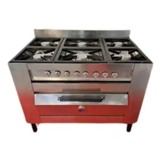 Cocina Industrial 6 Hornallas Y Horno