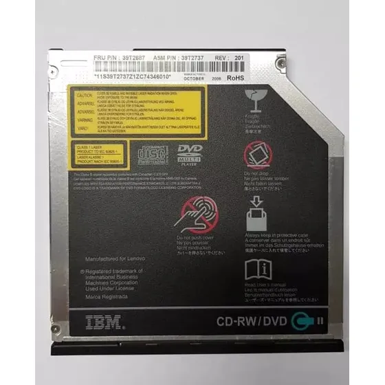 6 Unidades De Cd-rw/dvd Lenovo Para Laptop T60 - T61