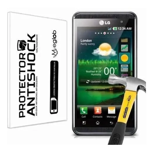 Lamina Protector Pantalla Anti-shock LG Optimus 3d P920