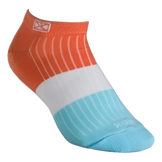 Medias Soquetes Mujer Sox Calidad! Mandarina Estampado M