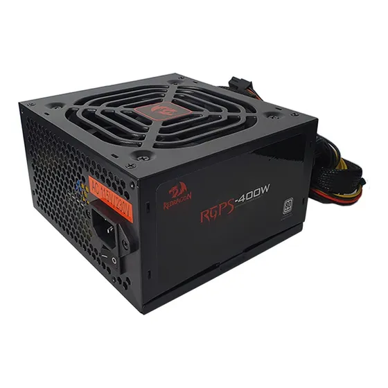 Fonte Redragon 400w 80 Plus White Pfc Ativo Gc-ps012 Cor Preto