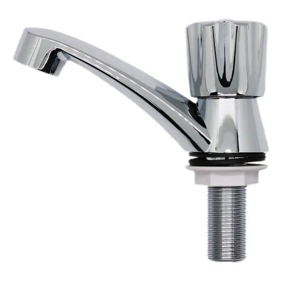 Llave Grifo Lavamano Individual Abs Cromado Griven