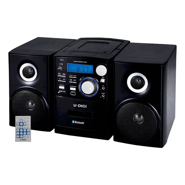 Minicomponente U-Digi CD-92BT negro con bluetooth - 220V
