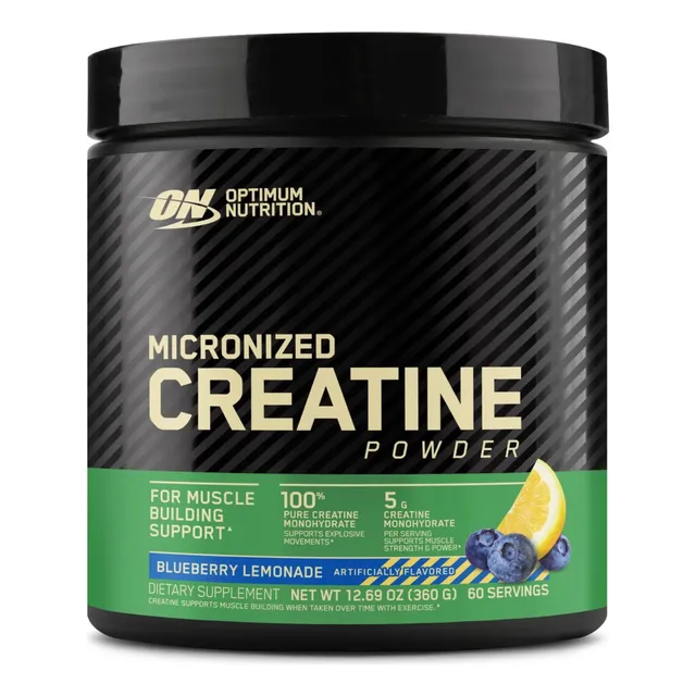 Creatina Micronizada 5g En Polvo Optimum Nutrition 360 Gr Limonada