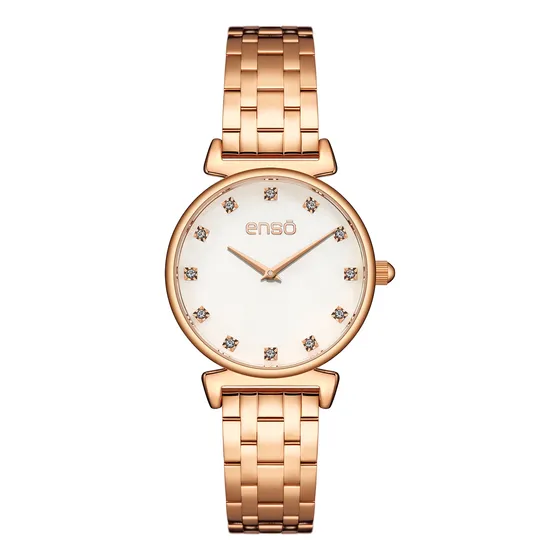 Reloj De Pulsera Enso Para Mujer Ew1076l1 Oro Rosa