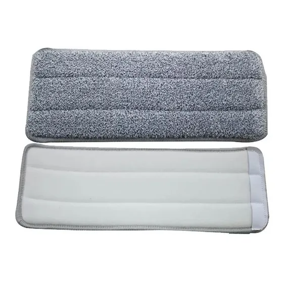 Repuesto De Mopa Cubeta Clean Trapeador Lampazo Clicshop Color Gris