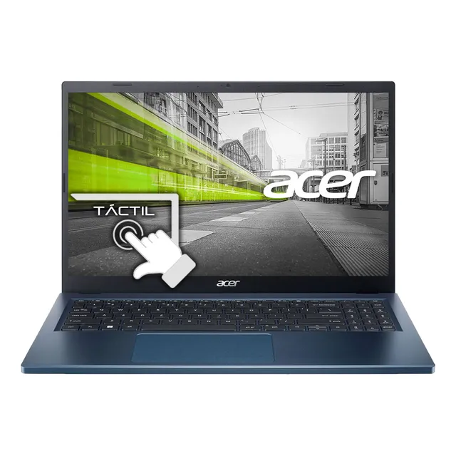 Notebook Acer A315 Amd Ryzen 5 7520 8gb 512g 15.6 Tactil W11