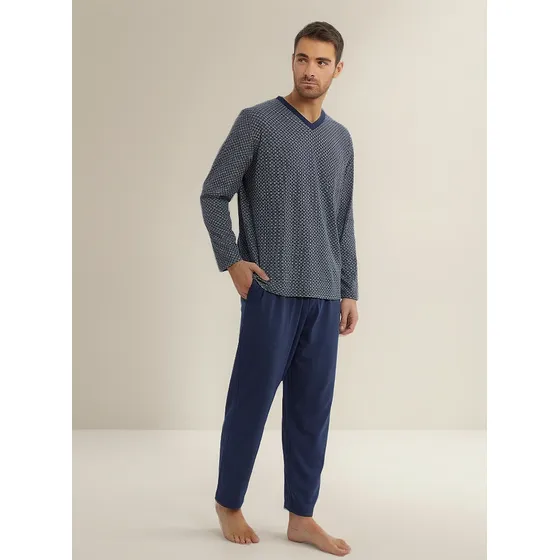 Pijama De Hombre Algodón 67.1801 Kayser