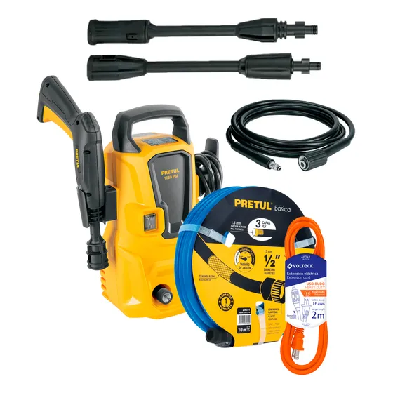 Hidrolavadora Tipo Karcher 1.6 Hp Con Manguera Y Extension