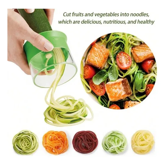 Cortador En Espiral Para Múltiples Verduras Pasta Saludables