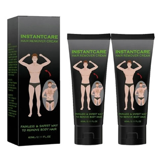 Depilação Corporal Com 2 Cremes Para Homens, Depilação Suave Depilação Corporal Com 2 Cremes Para Homens, Depilação Suave