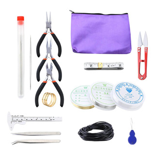 1 Juego De Herramientas Para Hacer Joyas, Kit Para 18 Piezas 1 Juego De Herramientas Para Hacer Joyas, Kit Para 18 Piezas