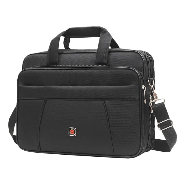 Portafolio Maletín Porta Laptop Ejecutivo Impermeable 15.6 Color Negro P Tamaño De Pantalla De La Laptop 15