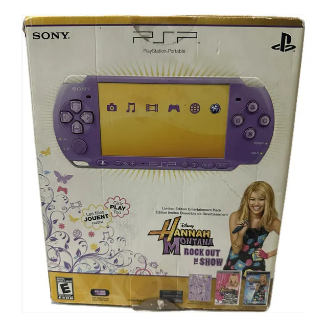 Consola Psp Slim Mod. 3010 Edición Hannah Montana En Caja