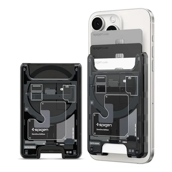 Spigen Tarjetero Ultra Hybrid ( Magfit) Color Zero One Diseño De La Tela Ultra Hybrid Magfit