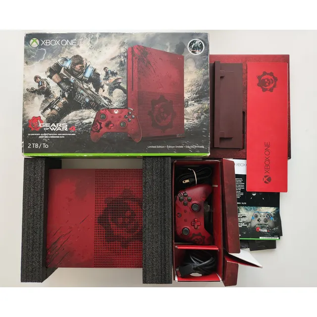 Xbox One S Slim 2tb Edicion Gears Of War 4 + Control + Caja