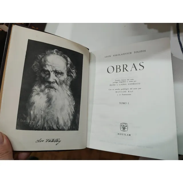 Obras Completas 2 Tomos - León N Tolstoi - Aguilar