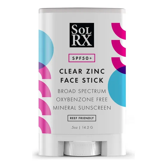Solrx Mineral Spf 50 Protector Solar En Barra Para Rostro - 
