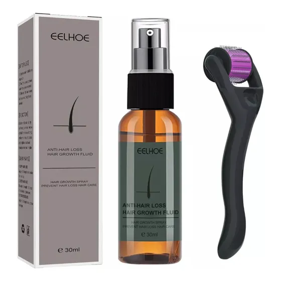 Kit Tratamento Para Calvície Cura Careca Nasce Cabelo Barba