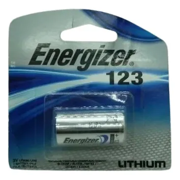 Pila Energizer Blister Cr123 De 1 Und Litium 