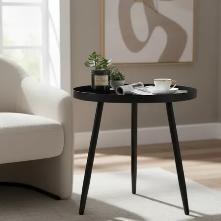 Mesas De Café Auxiliares De Hierro Para Sala De Estar Modern