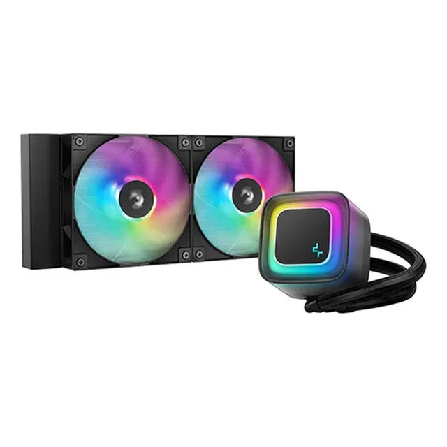 Enfriamiento Líquido Negro Deepcool Le240 V2 2x120mm
