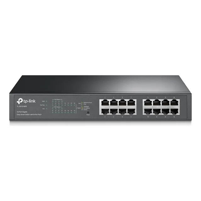 Switch Tp-link Gigabit Ethernet Tl-sg1016pe 16 Puertos 8000e