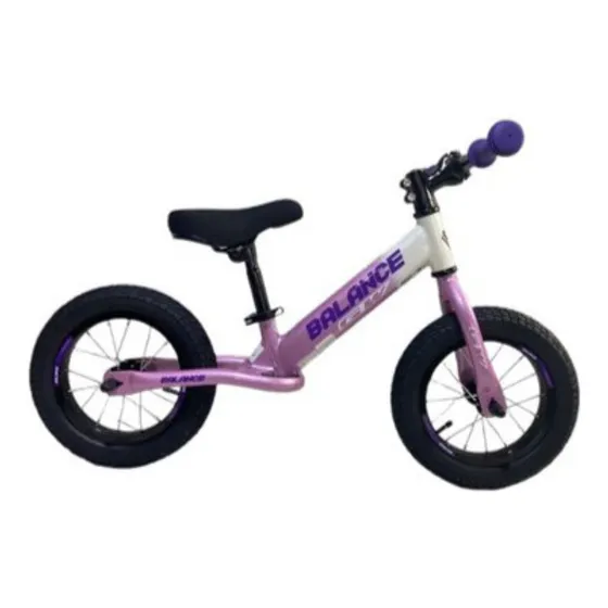 Bicicleta Gw Balance Rin 12 Impulso Entrenamiento Pushbike Iniciacion Strider Primera Bicicleta Color Lila