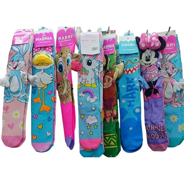 Medias Locas 3d Para Niñas Y Niños