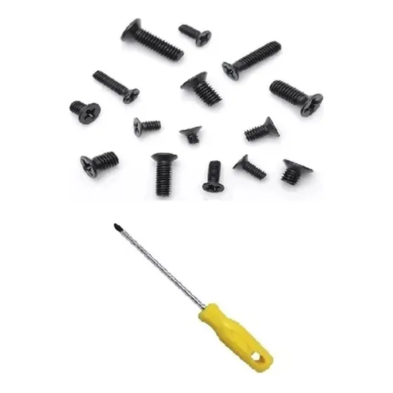 Kit Reparo 40 Parafusos Notebook Dell Latitude Brinde Chave