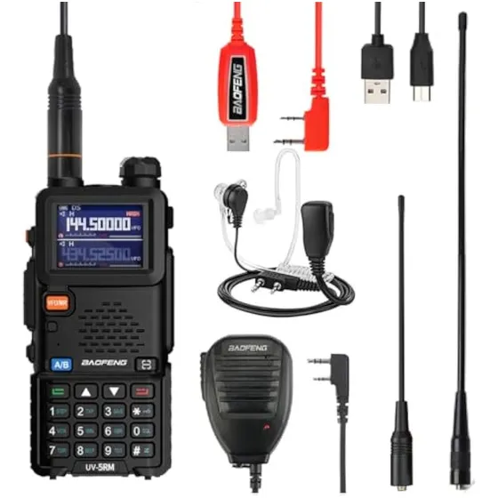 Baofeng Radio 5rm 10w Radio Jamón De Largo Alcance