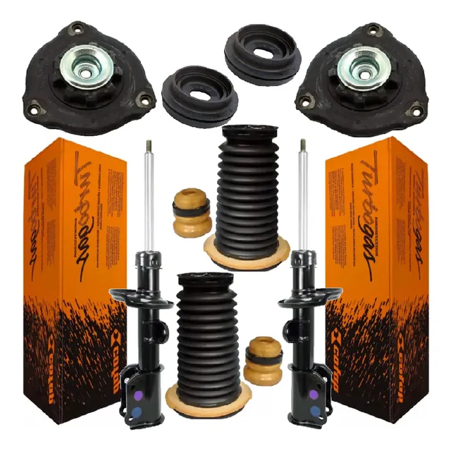 Par Amortecedor + Kit Dianteiro Jeep Compass 2017 18 19 20
