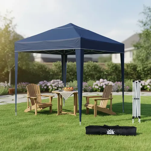 Guepardo tenda gazebo pagoda para feira livre 2x2mts azul | Frete