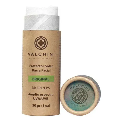 Protector Solar Barra Facial Original Fps 30 Blanco Valchini