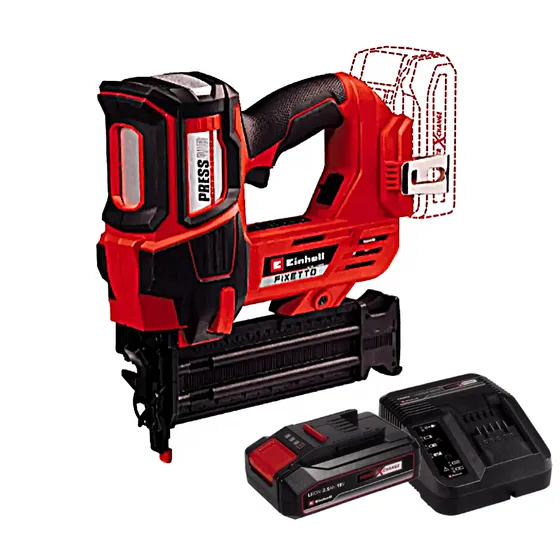 Clavadora Inalámbrica Einhell Fixetto 18/50 Batería 2,5ah y Cargador