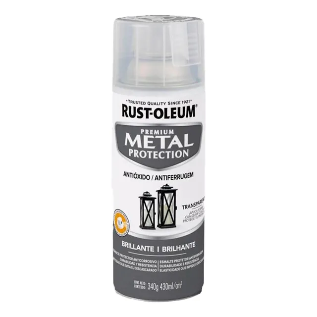 Aerosol Rust-oleum Metal Protection Brillante Transparente